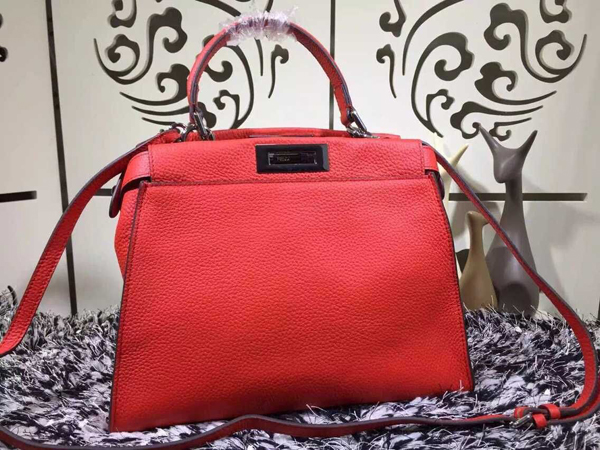 フェンディスーパーコピー フェンディ ★人気 SELLERIA PEEKABOO レギュラーサイズ Red 8BN290Q0JF0N7A